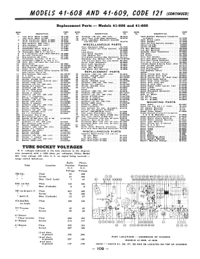 41-608P Code 121 Radio-Phonograph; Philco, Philadelphia (ID = 2919152) Radio