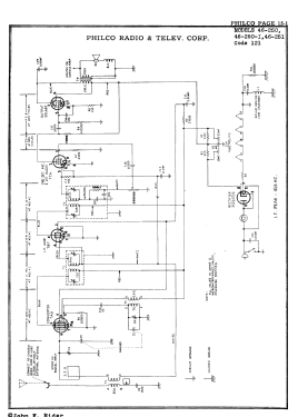 46-250 Transitone Code 125; Philco, Philadelphia (ID = 2889111) Radio