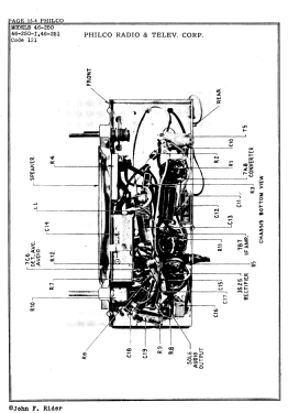 46-250 Transitone Code 125; Philco, Philadelphia (ID = 2889123) Radio