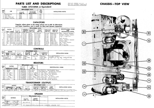 48-141 ; Philco, Philadelphia (ID = 527712) Radio