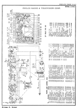 A361 ; Philco, Philadelphia (ID = 2887641) Radio