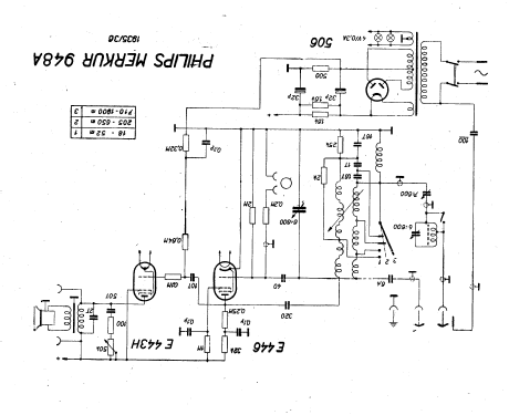 Merkur 948A; Philips akc. spol., (ID = 36733) Radio