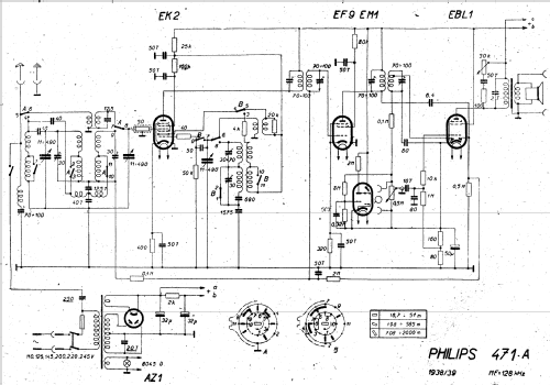 471A -23; Philips; Eindhoven (ID = 36685) Radio