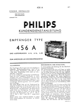 456A; Philips; Eindhoven (ID = 2878985) Radio