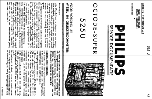 525U; Philips; Eindhoven (ID = 1922936) Radio