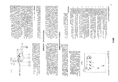 Automatic Record Changer 2972 -61 -81 -91; Philips; Eindhoven (ID = 1855859) R-Player