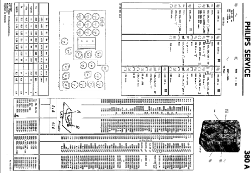 Ballade 380A; Philips; Eindhoven (ID = 39384) Radio