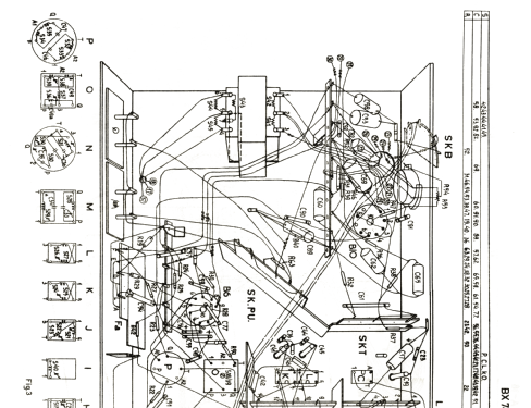 Bi-Ampli BX740A /16; Philips; Eindhoven (ID = 1465140) Radio