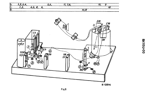 BX115U ; Philips; Eindhoven (ID = 1628069) Radio