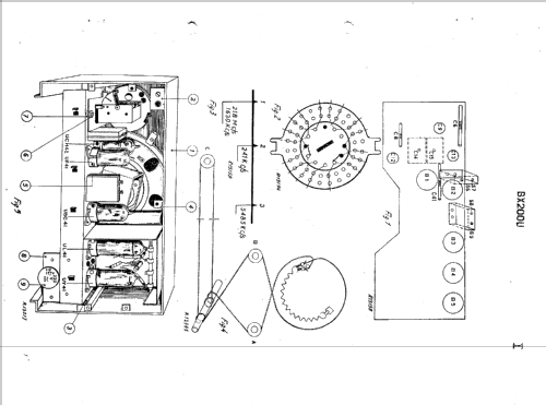 BX200U; Philips; Eindhoven (ID = 42719) Radio