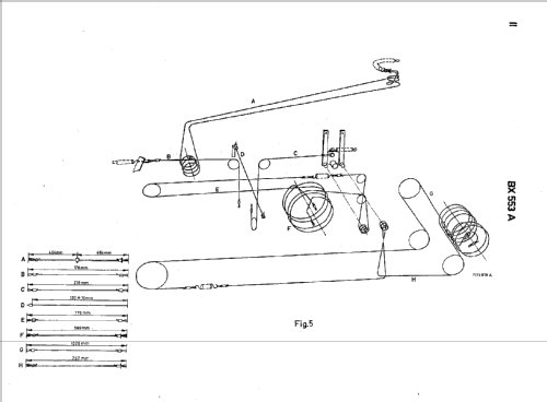 BX553A; Philips; Eindhoven (ID = 44797) Radio