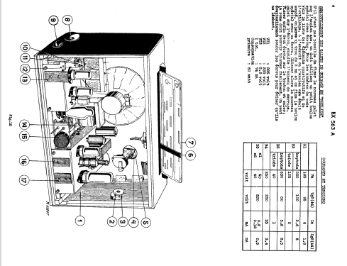 BX563A; Philips Belgium (ID = 1641678) Radio