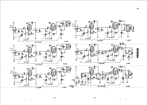 Emigranten-toestel BX638A; Philips; Eindhoven (ID = 44659) Radio