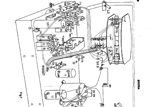 Emigranten-toestel BX638A; Philips; Eindhoven (ID = 44668) Radio