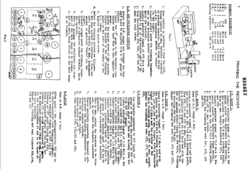 BX665X; Philips; Eindhoven (ID = 560734) Radio