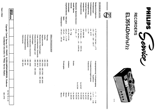 EL3554D; Philips; Eindhoven (ID = 1773024) R-Player