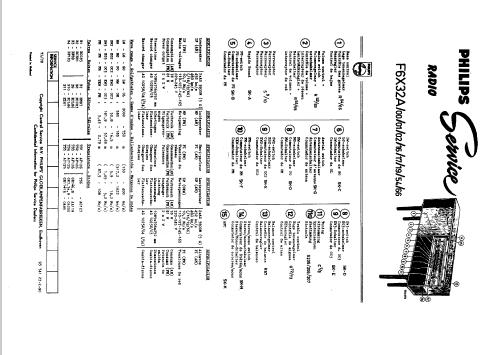 F6X32A; Philips; Eindhoven (ID = 43851) Radio