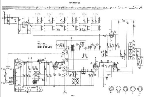 HF- Signalgenerator / Oszillator GM2883/03; Philips; Eindhoven (ID = 1316368) Equipment