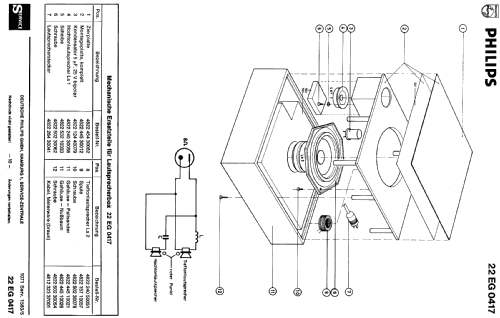 HiFi-Stereo-Electrophon 22GF808; Philips; Eindhoven (ID = 748568) R-Player