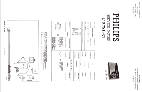 L1X75T /01; Philips; Eindhoven (ID = 2298754) Radio