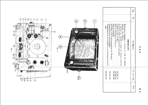 Matador V6U; Philips; Eindhoven (ID = 1921100) Radio