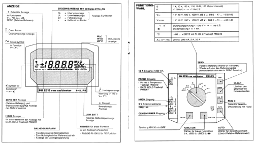 Digital Multimeter PM2518X; Philips; Eindhoven (ID = 527045) Equipment