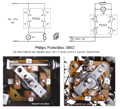 Porteldisc 3902; Philips; Eindhoven (ID = 433113) R-Player