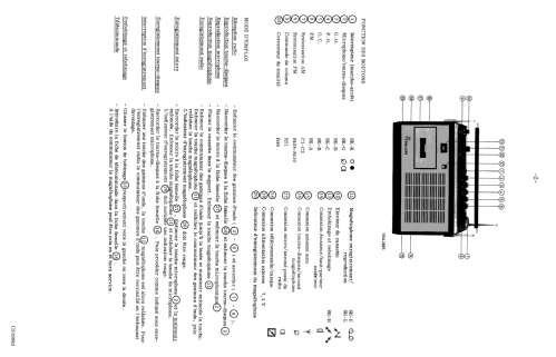 Radio-Recorder 22RL673 /00R /60R; Philips; Eindhoven (ID = 1527506) Radio