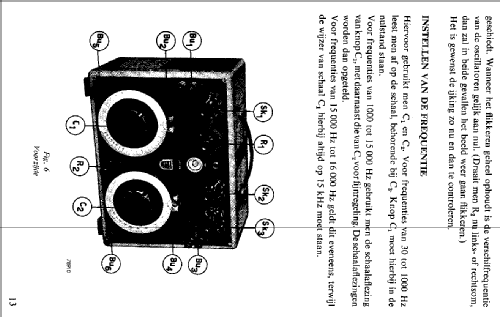 Tongenerator / Toongenerator GM2308; Philips; Eindhoven (ID = 809818) Equipment