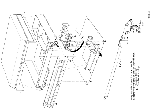 Three Band Stereo Combination TAPC 22AH970 /00 /22 /50 /65 /72 /79; Philips; Eindhoven (ID = 2018307) Radio