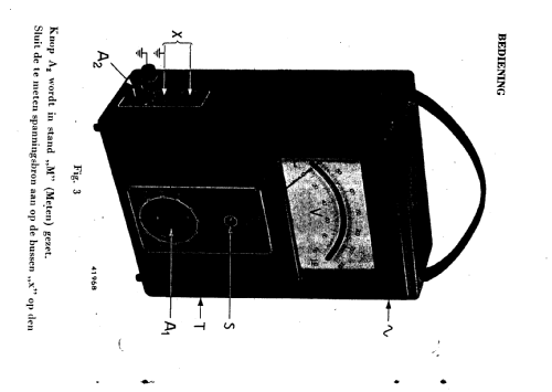 Voltmeter GM4132; Philips Electro (ID = 2041366) Equipment