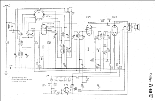 Arpège 48U A48U; Philips France; (ID = 5302) Radio