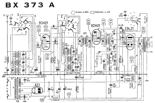 BX373A - BF373A; Philips France; (ID = 381791) Radio