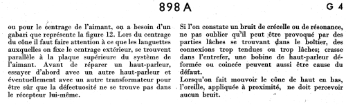 Sonate 898A; Philips France; (ID = 1724587) Radio