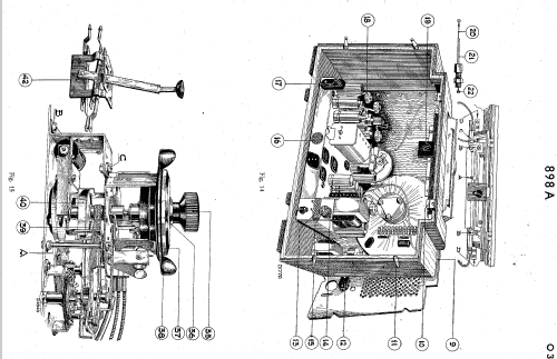 Sonate 898A; Philips France; (ID = 1724590) Radio