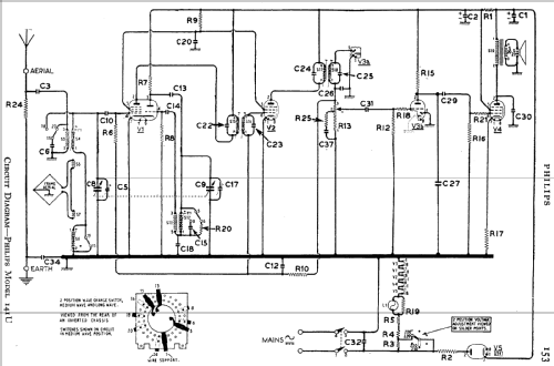 141U, 141U-15; Philips Electrical, (ID = 489705) Radio