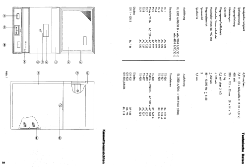 Cassetten-Recorder EL3302A /00G; Philips - Österreich (ID = 1333611) Enrég.-R