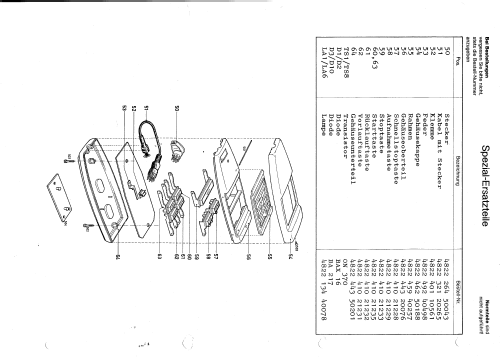 Fernbedienung für Tonbandgeräte N 6719; Philips - Österreich (ID = 288761) Misc