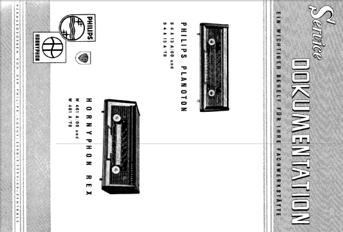 Planoton B4A23A /01 /71; Philips - Österreich (ID = 213652) Radio