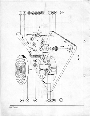 Plattenspieler-Chassis AG2009 /95; Philips - Österreich (ID = 2738195) R-Player