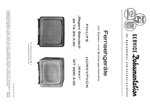 Regent Standard 23TA310A /00 Ch= S7; Philips - Österreich (ID = 1969681) Television