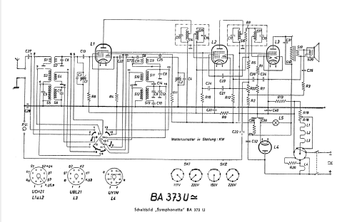 Symphonetta BA373U; Philips - Österreich (ID = 342573) Radio