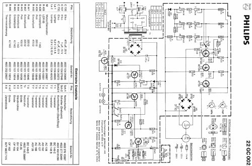 202 electronic 22GA202 /05T Ch= 22GC002; Philips Radios - (ID = 747162) R-Player