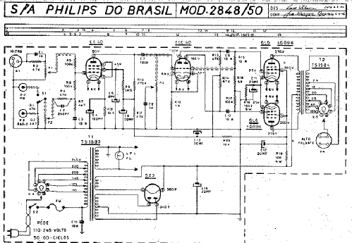 2848; Philips Radios - (ID = 1910139) Ampl/Mixer