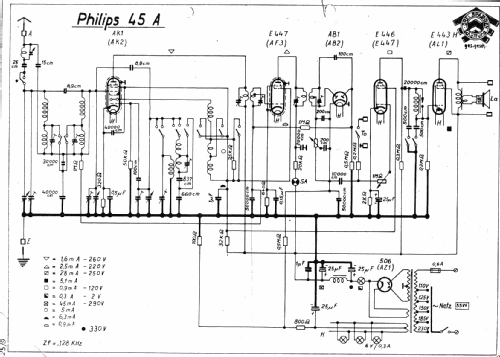 45A; Philips Radios - (ID = 117738) Radio