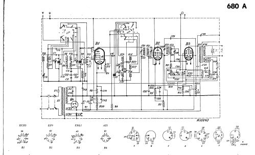 680A; Philips Radios - (ID = 204709) Radio