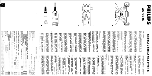 AG9015; Philips Radios - (ID = 2084433) Ampl/Mixer