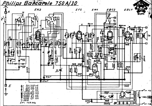 Barcarole 750A-30; Philips Radios - (ID = 377160) Radio