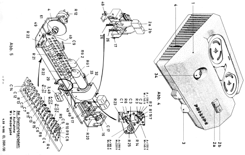 Diktiergerät EL3581 /00; Philips Radios - (ID = 1845412) R-Player