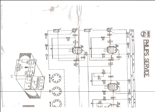 Mischpultverstärker EL6400; Philips Radios - (ID = 1095329) Verst/Mix